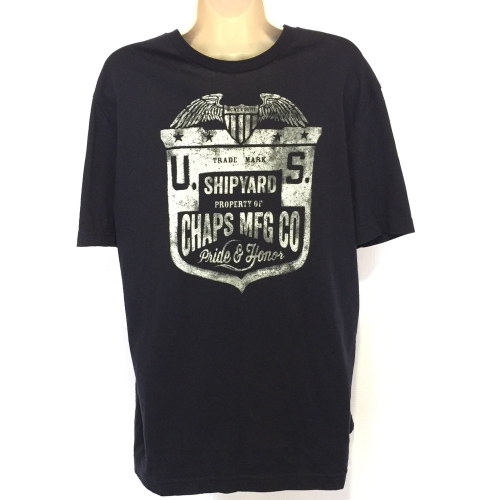 Men's CHAPS Shipyard Logo Tee - Large